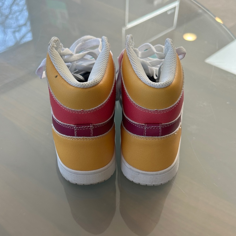 Custom Colorful High-Top Sneakers - Picture 2 of 7